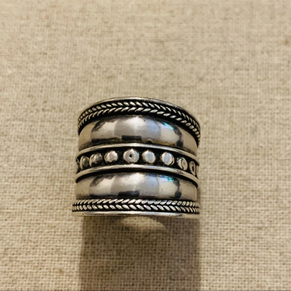 Vintage | Band | Sterling Silver Band | Whimsgoth | Festival - Picture 2 of 15